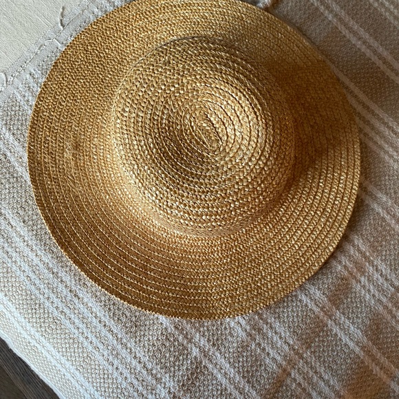 Wide Brimmed Straw Hat - Picture 2 of 2